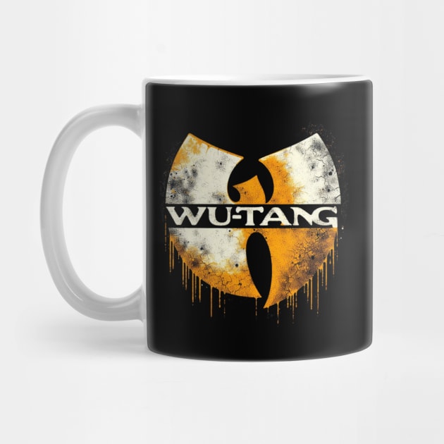 Wutang logo distressed molten effect by thestaroflove